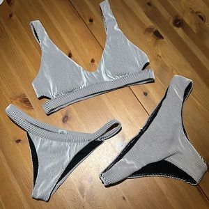 Billabong New Tide Ribbed bikini set